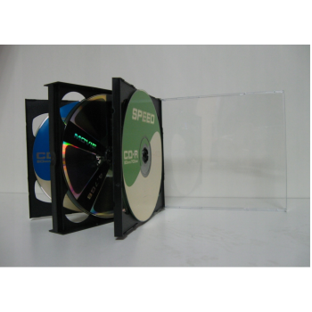Pudełka na płyty CD x 6 standard czarne 10 sztuk